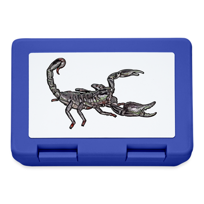 Lunchbox Heterometrus silenus - Royalblau