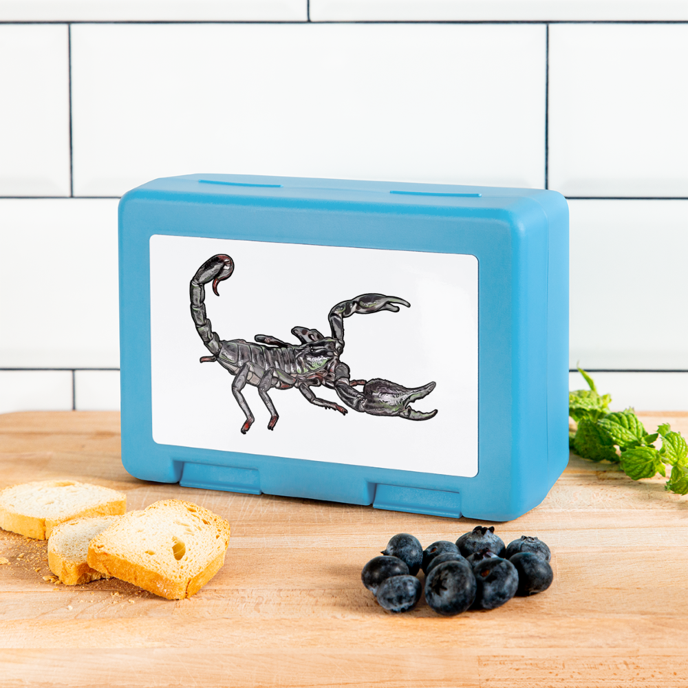 Lunchbox Heterometrus silenus - Saphirblau