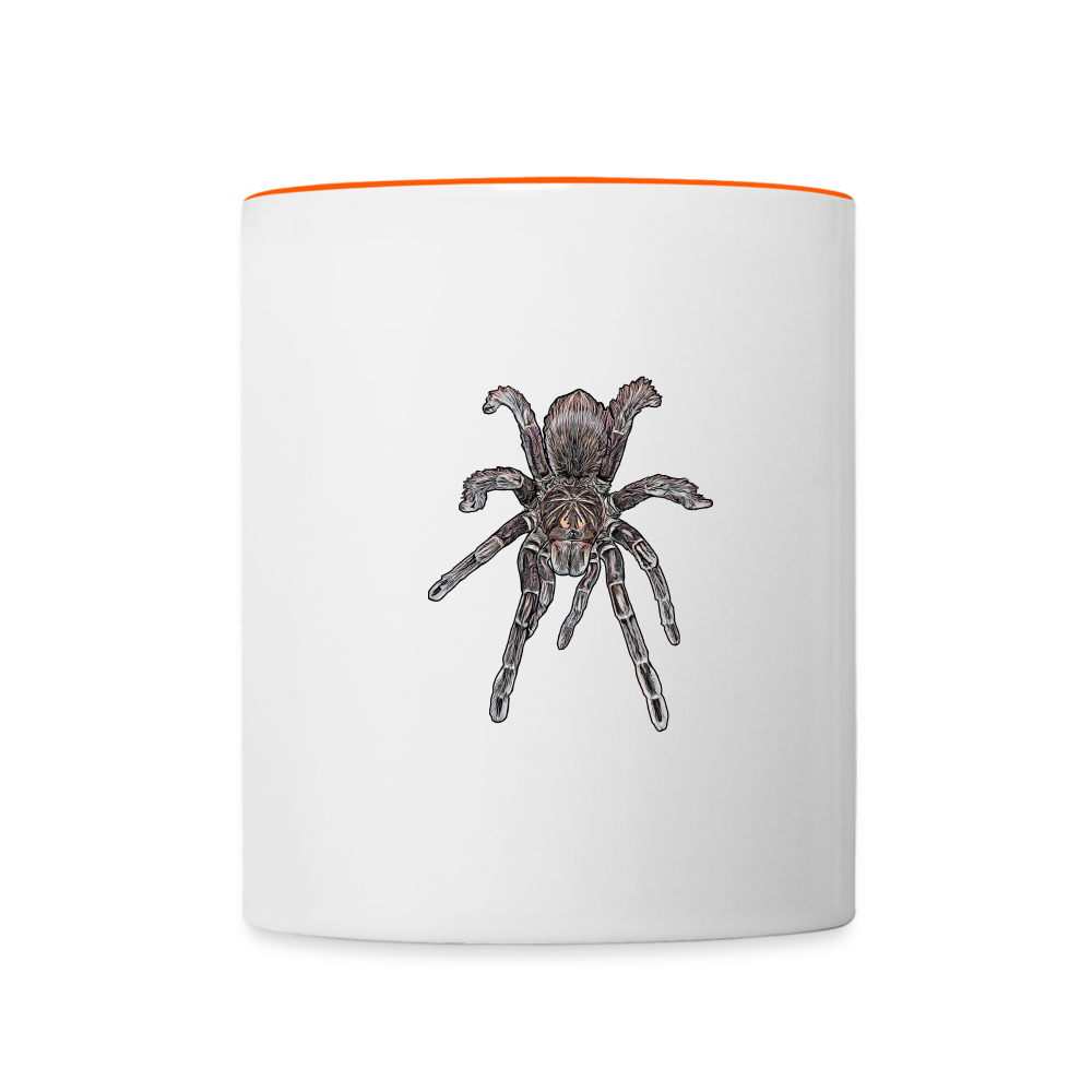 Tasse farbig Pamphobeteus sp Machala juvenile - Weiß/Orange