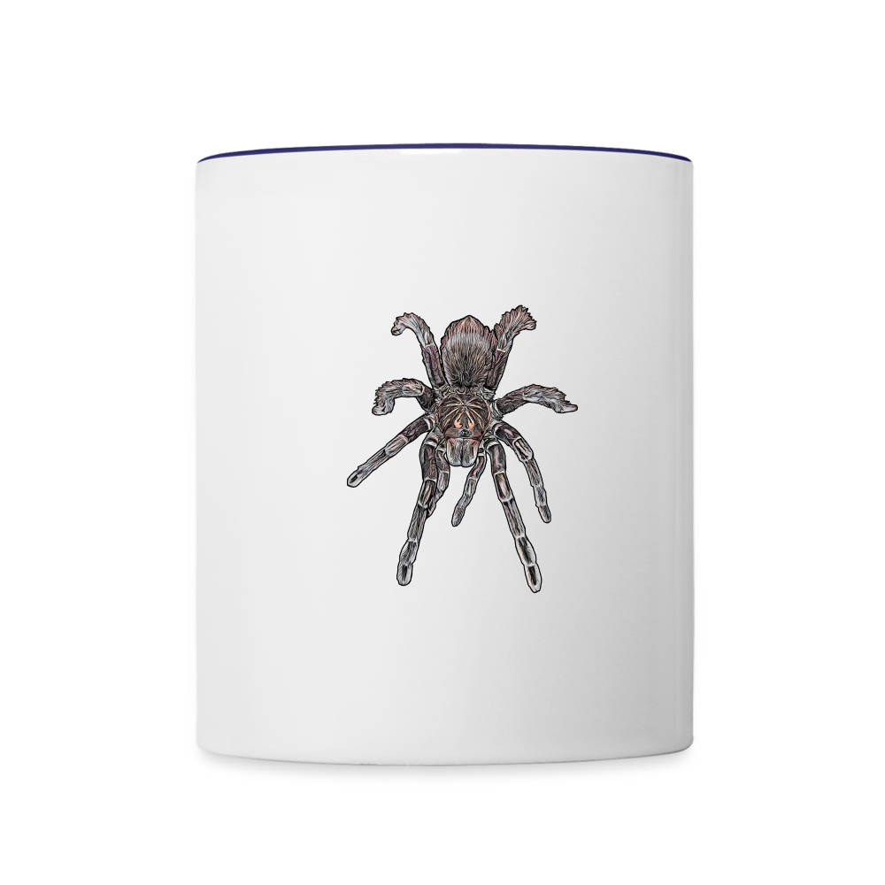 Tasse farbig Pamphobeteus sp Machala juvenile - Weiß/Kobaltblau