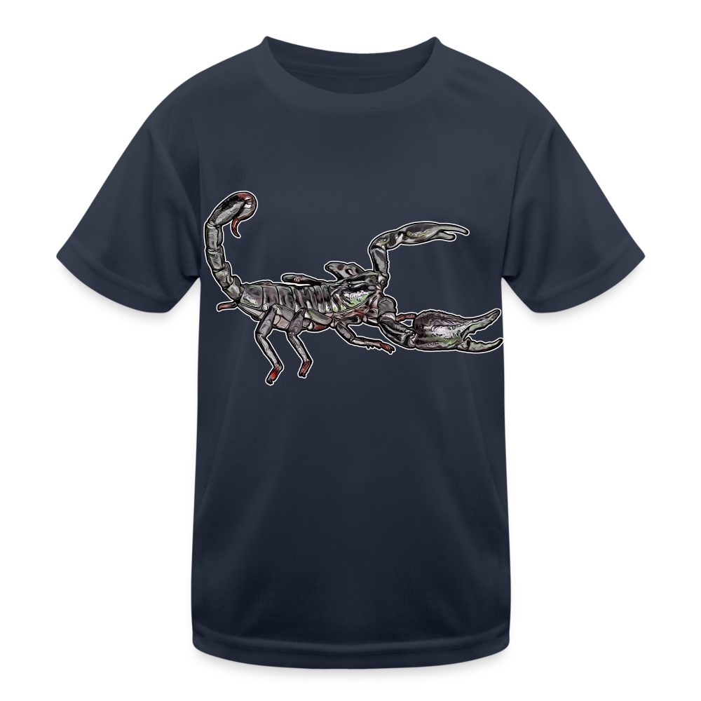 Kinder Funktions-T-Shirt Heterometrus silenus - Navy