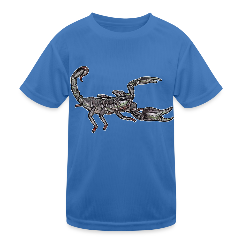 Kinder Funktions-T-Shirt Heterometrus silenus - Königsblau