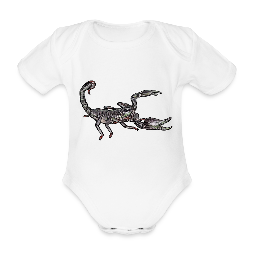 Baby Body kurz Heterometrus silenus - weiß