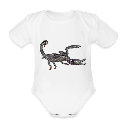 Baby Body kurz Heterometrus silenus - weiß