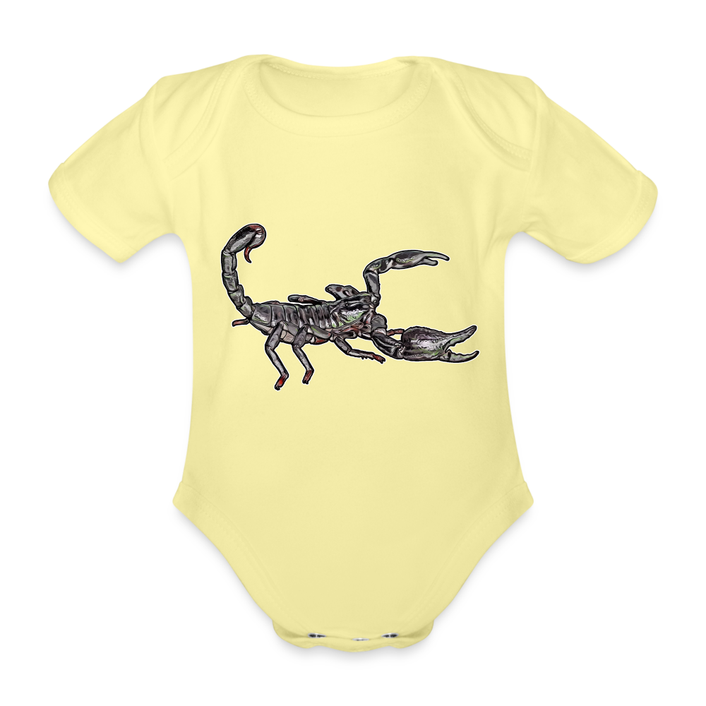 Baby Body kurz Heterometrus silenus - Hellgelb