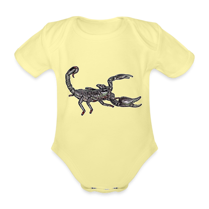 Baby Body kurz Heterometrus silenus - Hellgelb