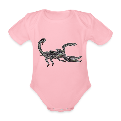 Baby Body kurz Heterometrus silenus - Hellrosa