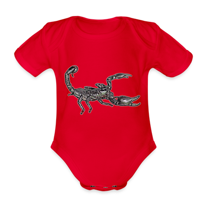 Baby Body kurz Heterometrus silenus - Rot