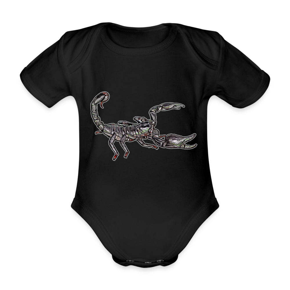 Baby Body kurz Heterometrus silenus - Schwarz