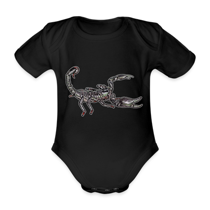 Baby Body kurz Heterometrus silenus - Schwarz