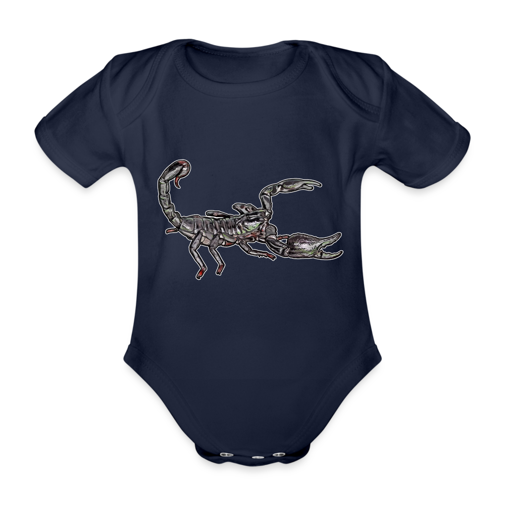 Baby Body kurz Heterometrus silenus - Dunkelnavy