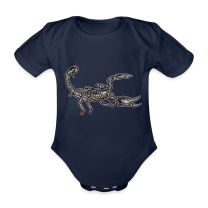 Baby Body kurz Heterometrus silenus - Dunkelnavy