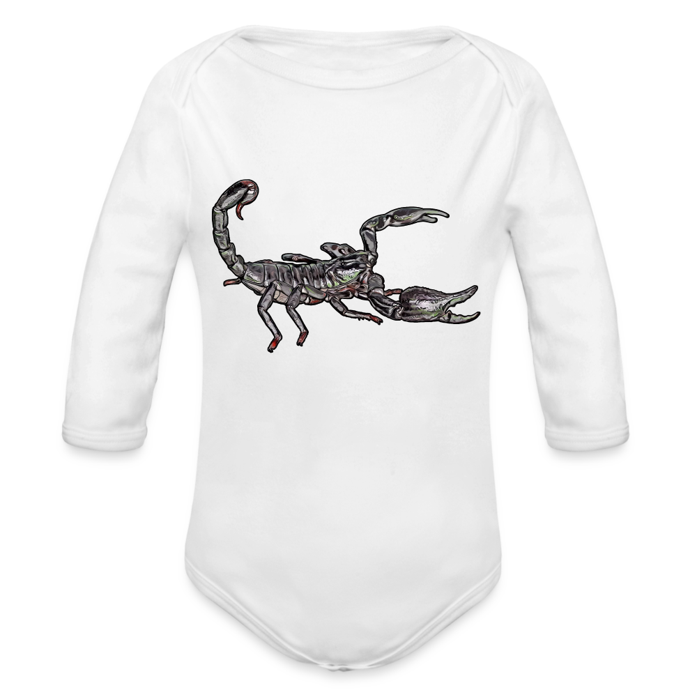 Baby Body lang Heterometrus silenus - weiß