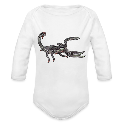 Baby Body lang Heterometrus silenus - weiß