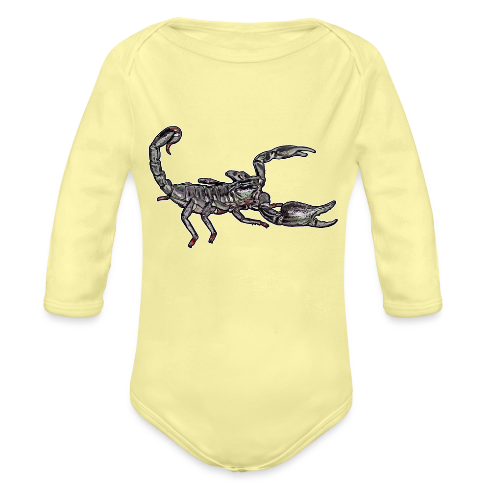 Baby Body lang Heterometrus silenus - Hellgelb