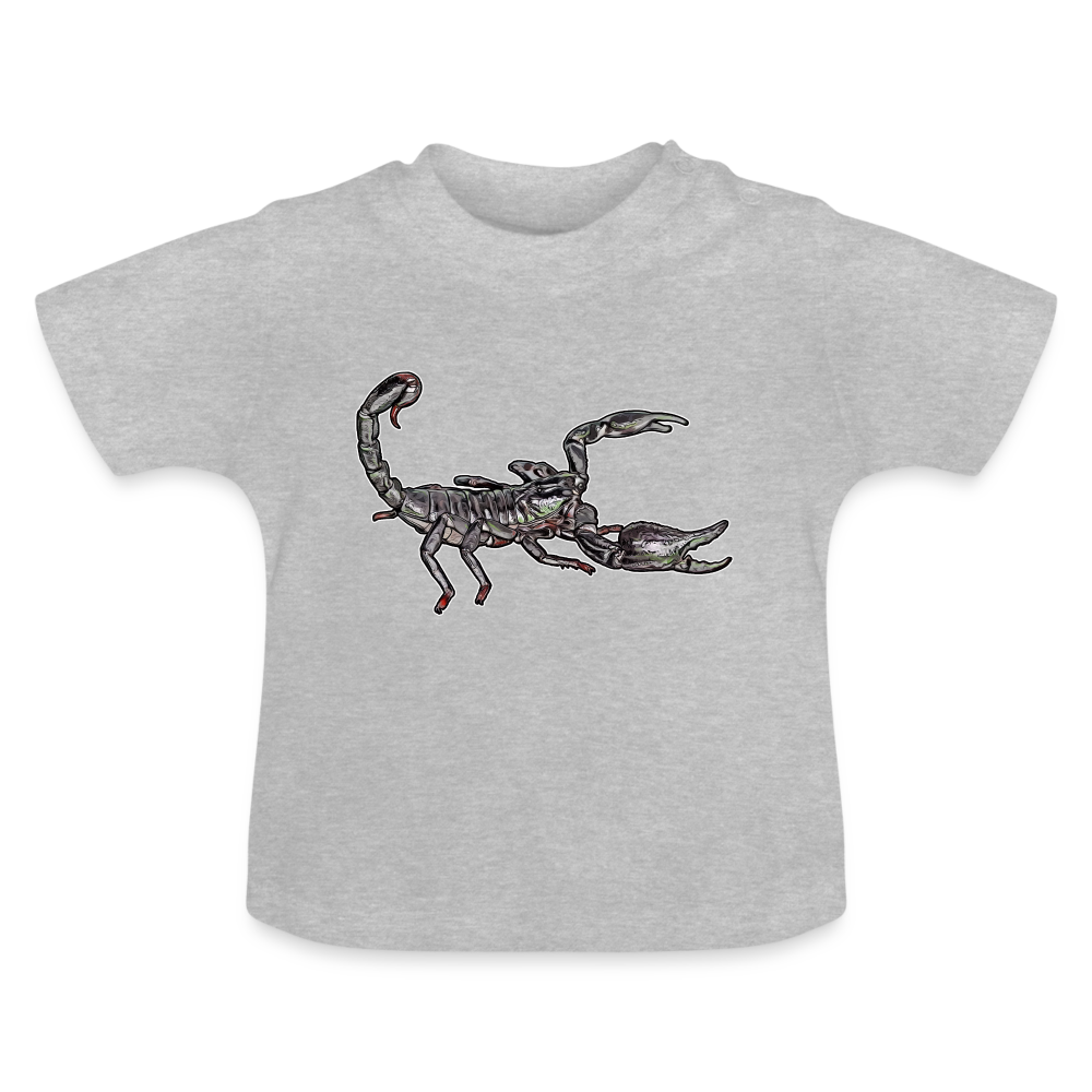 Baby T-Shirt Heterometrus silenus - Grau meliert
