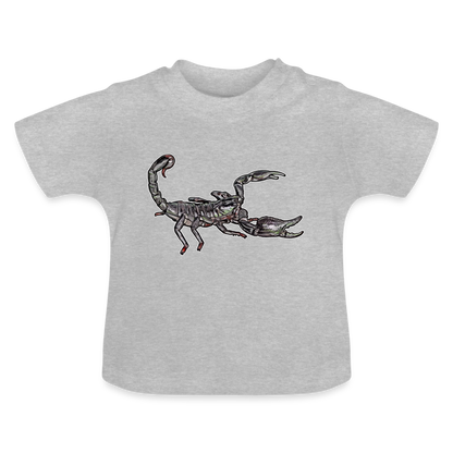 Baby T-Shirt Heterometrus silenus - Grau meliert