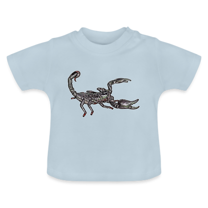 Baby T-Shirt Heterometrus silenus - Hellblau