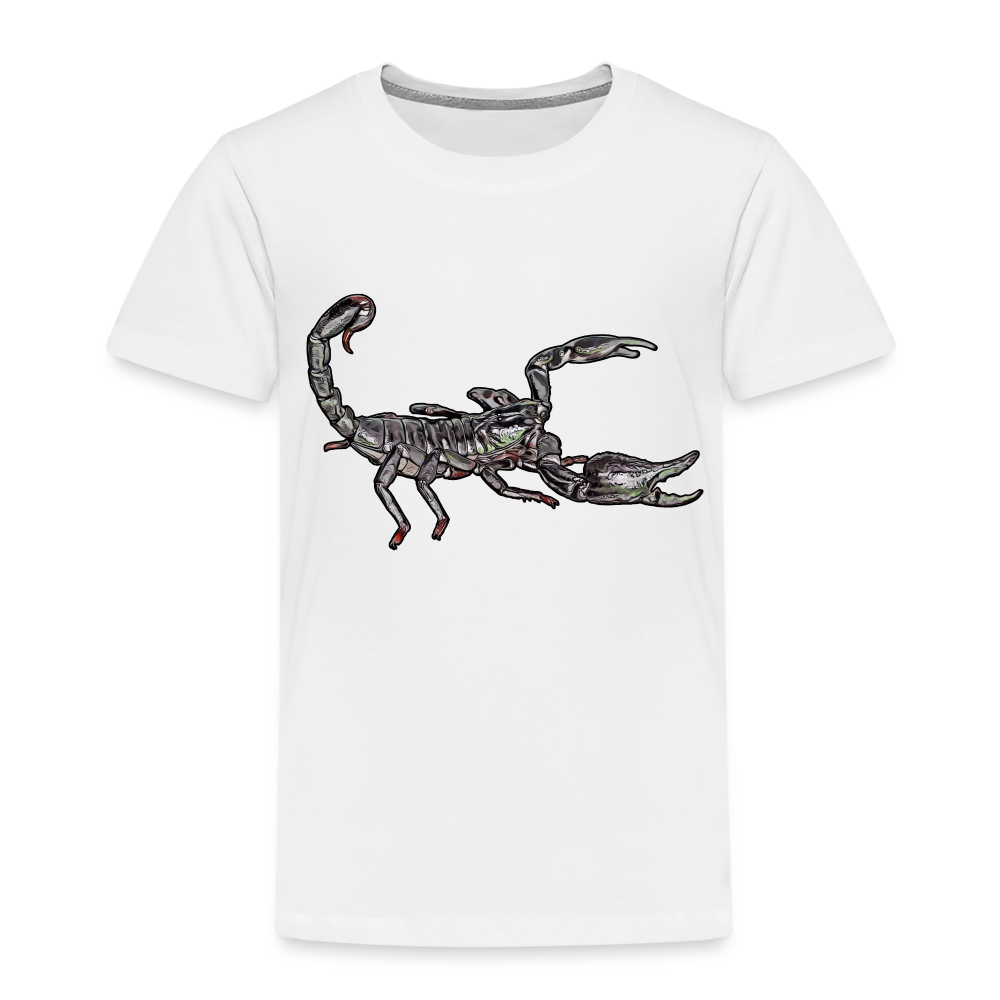 Kinder Basic T-Shirt Heterometrus silenus - weiß