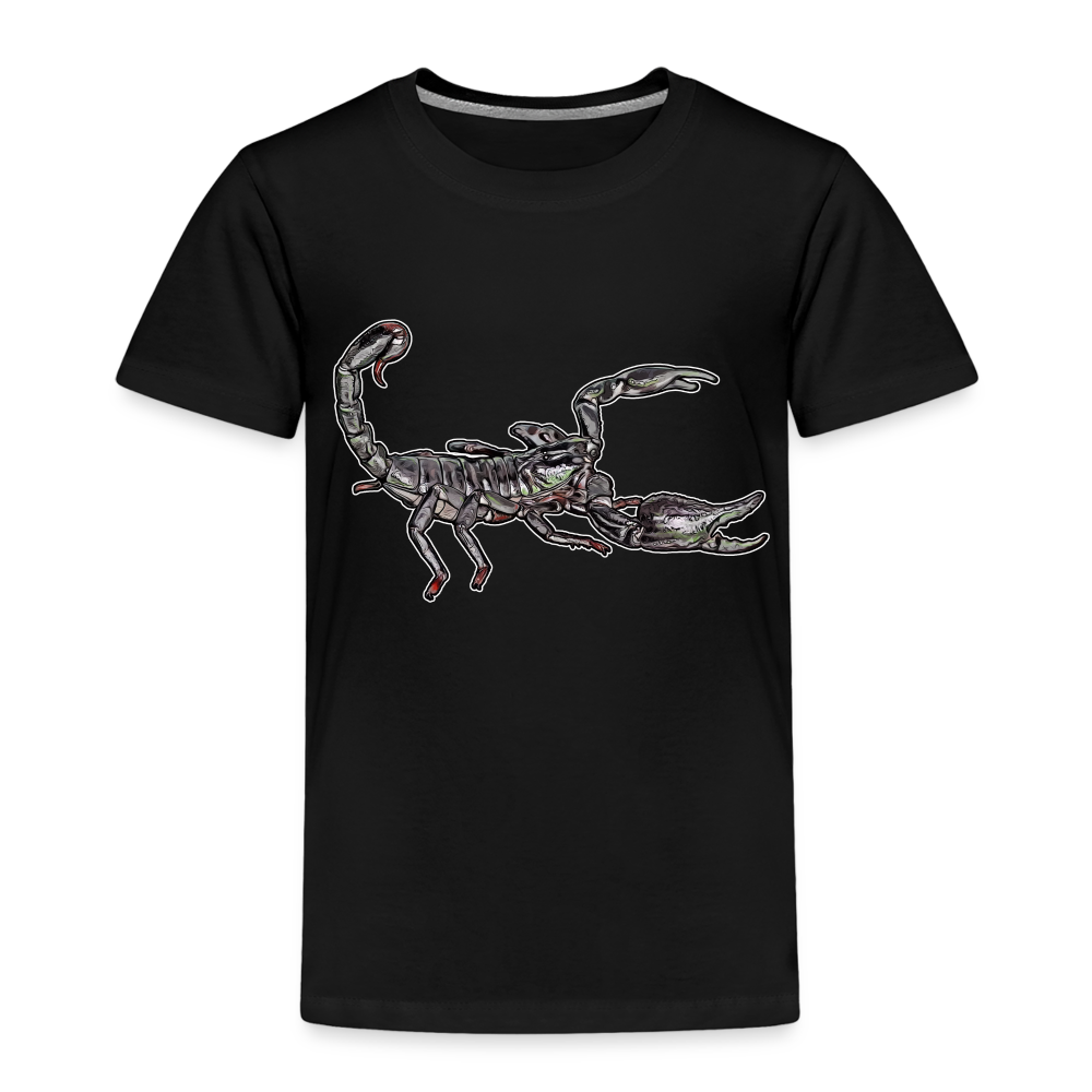 Kinder Basic T-Shirt Heterometrus silenus - Schwarz