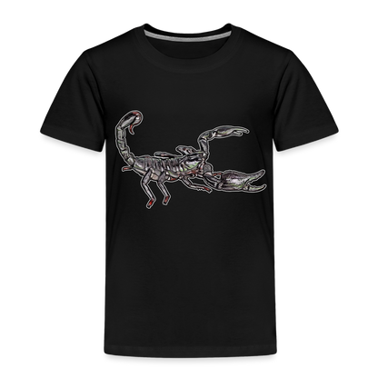 Kinder Basic T-Shirt Heterometrus silenus - Schwarz