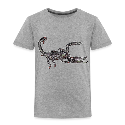 Kinder Basic T-Shirt Heterometrus silenus - Grau meliert