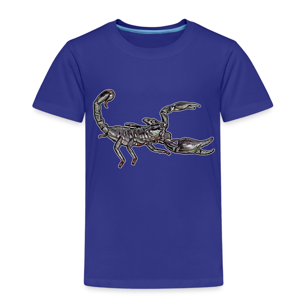 Kinder Basic T-Shirt Heterometrus silenus - Königsblau