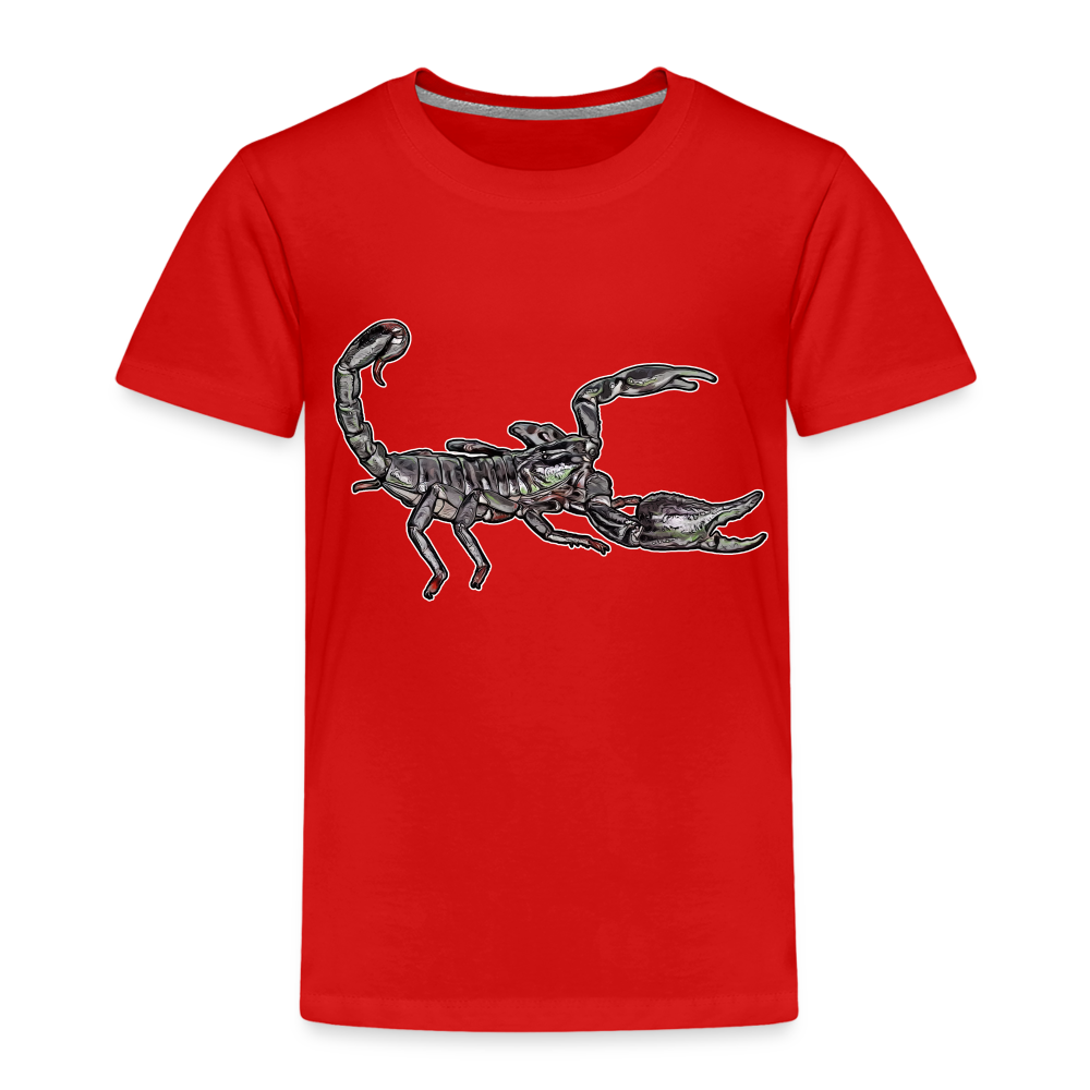 Kinder Basic T-Shirt Heterometrus silenus - Rot