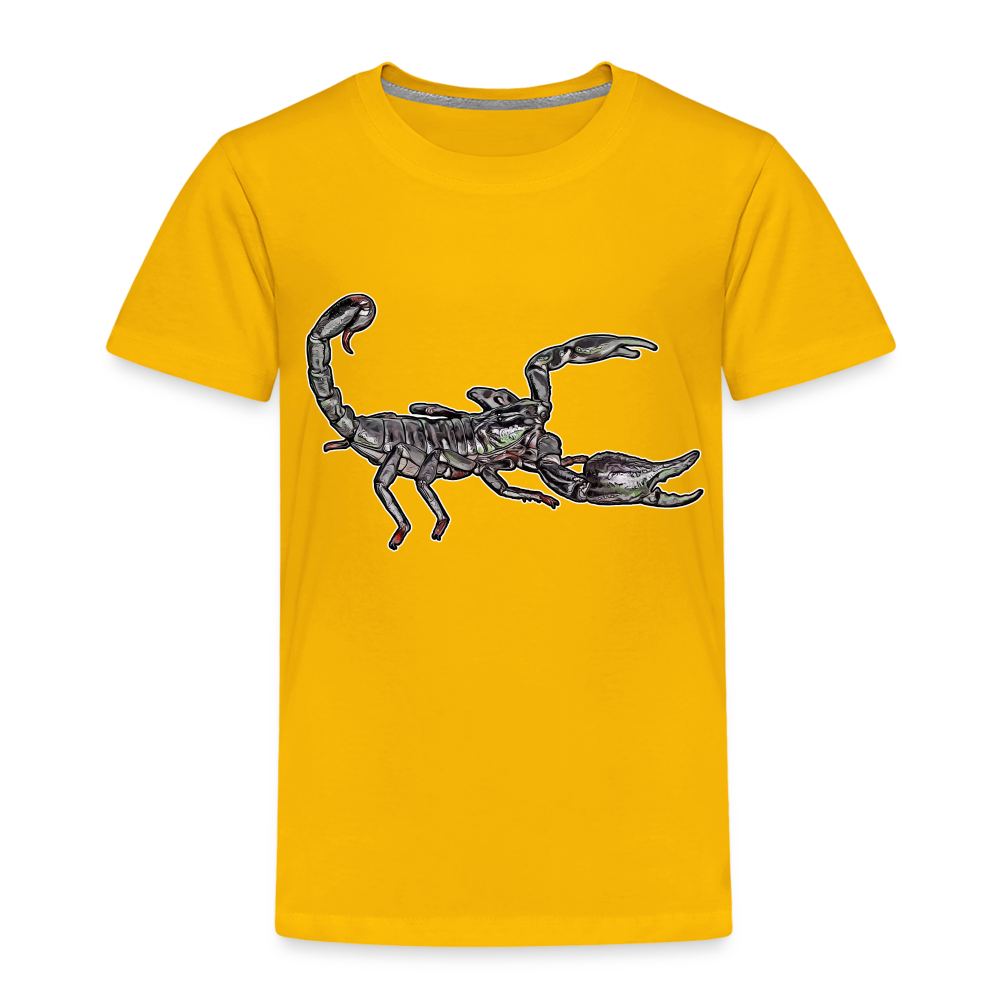 Kinder Basic T-Shirt Heterometrus silenus - Sonnengelb