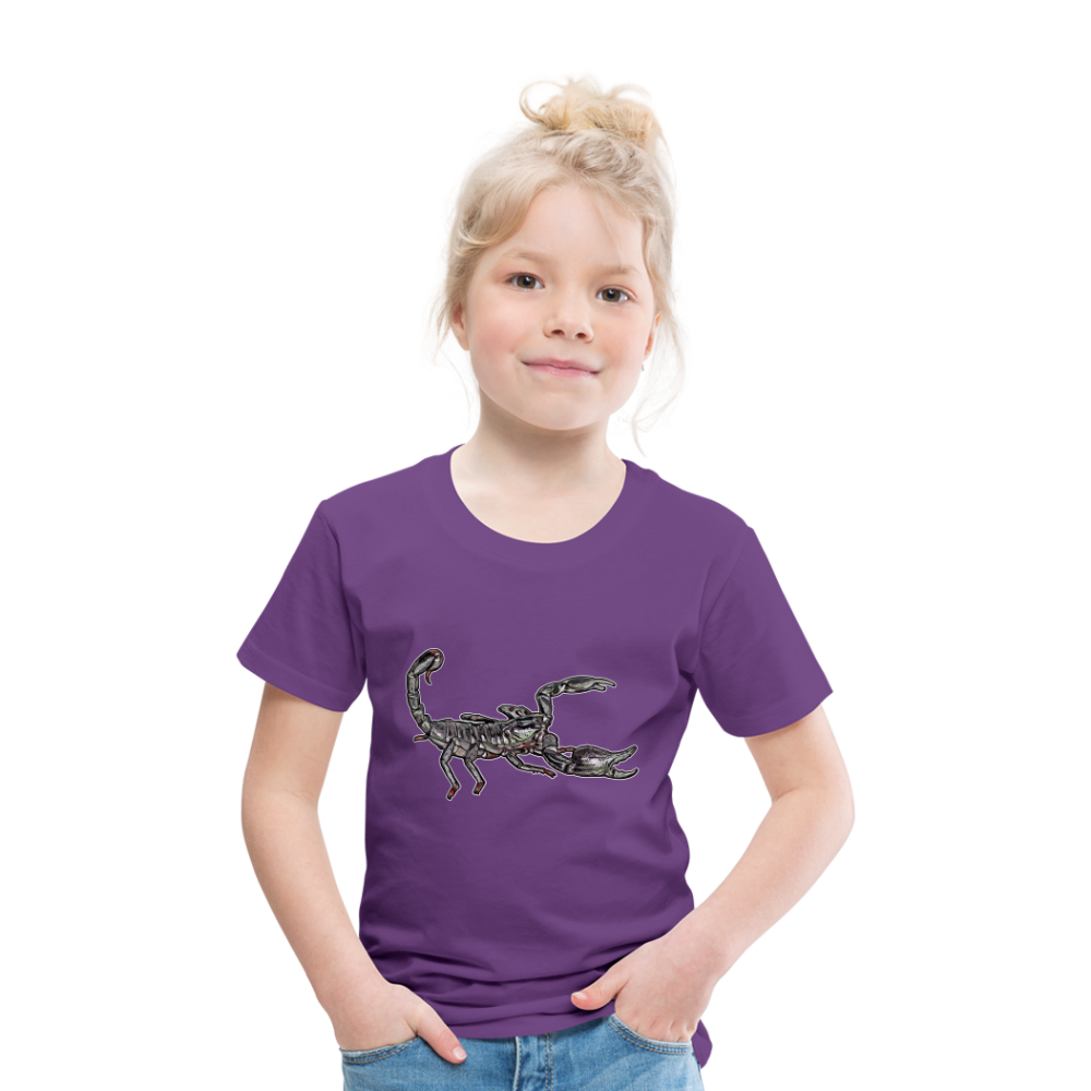 Kinder Basic T-Shirt Heterometrus silenus - Lila