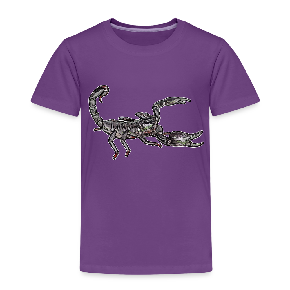 Kinder Basic T-Shirt Heterometrus silenus - Lila
