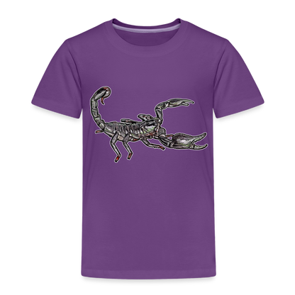 Kinder Basic T-Shirt Heterometrus silenus - Lila