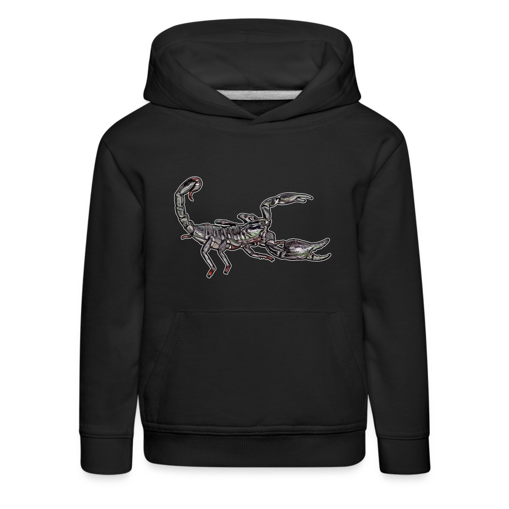 Kinder Hoodie Heterometrus silenus - Schwarz