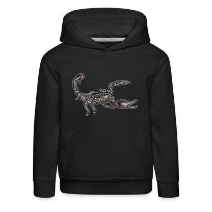 Kinder Hoodie Heterometrus silenus - Schwarz