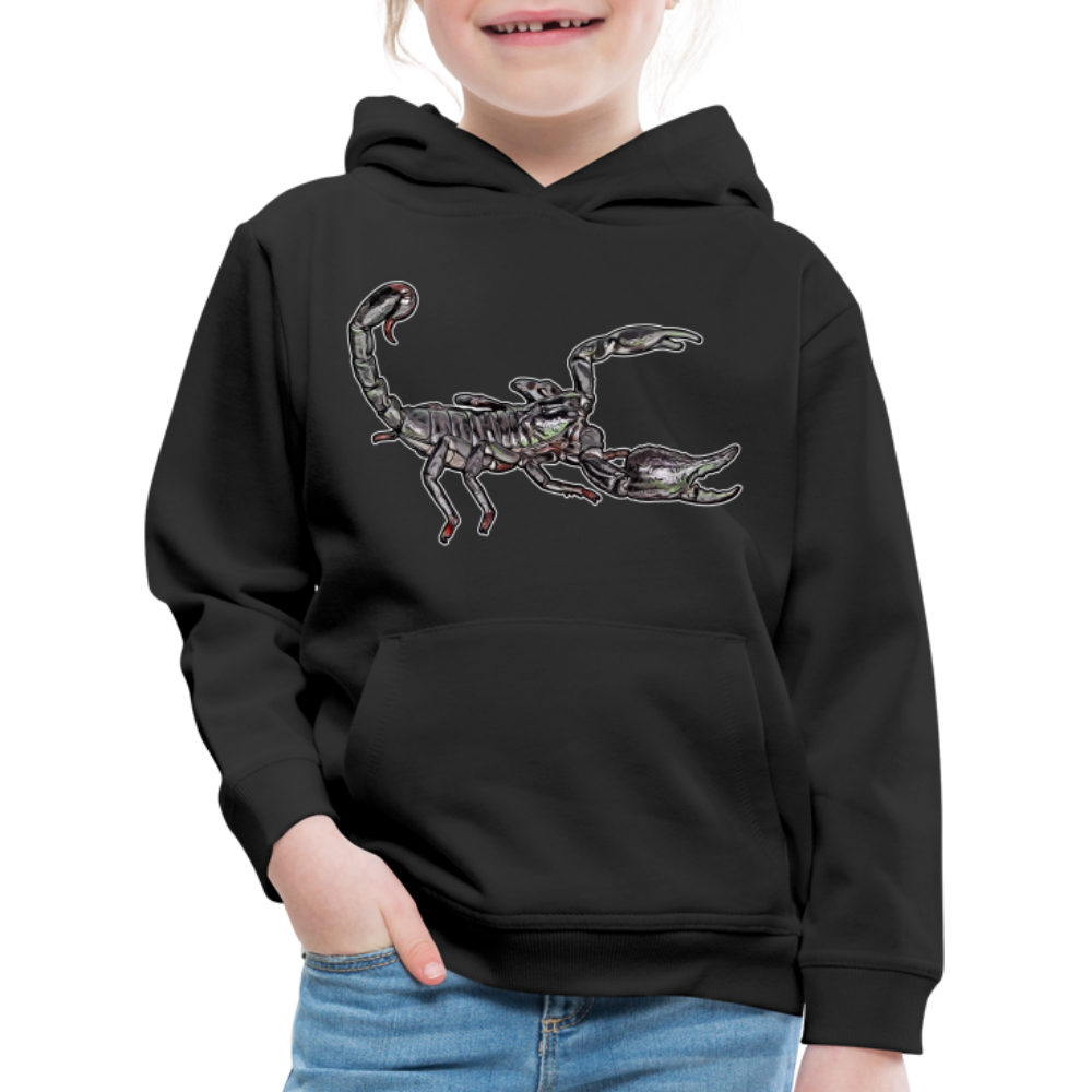 Kinder Hoodie Heterometrus silenus - Schwarz