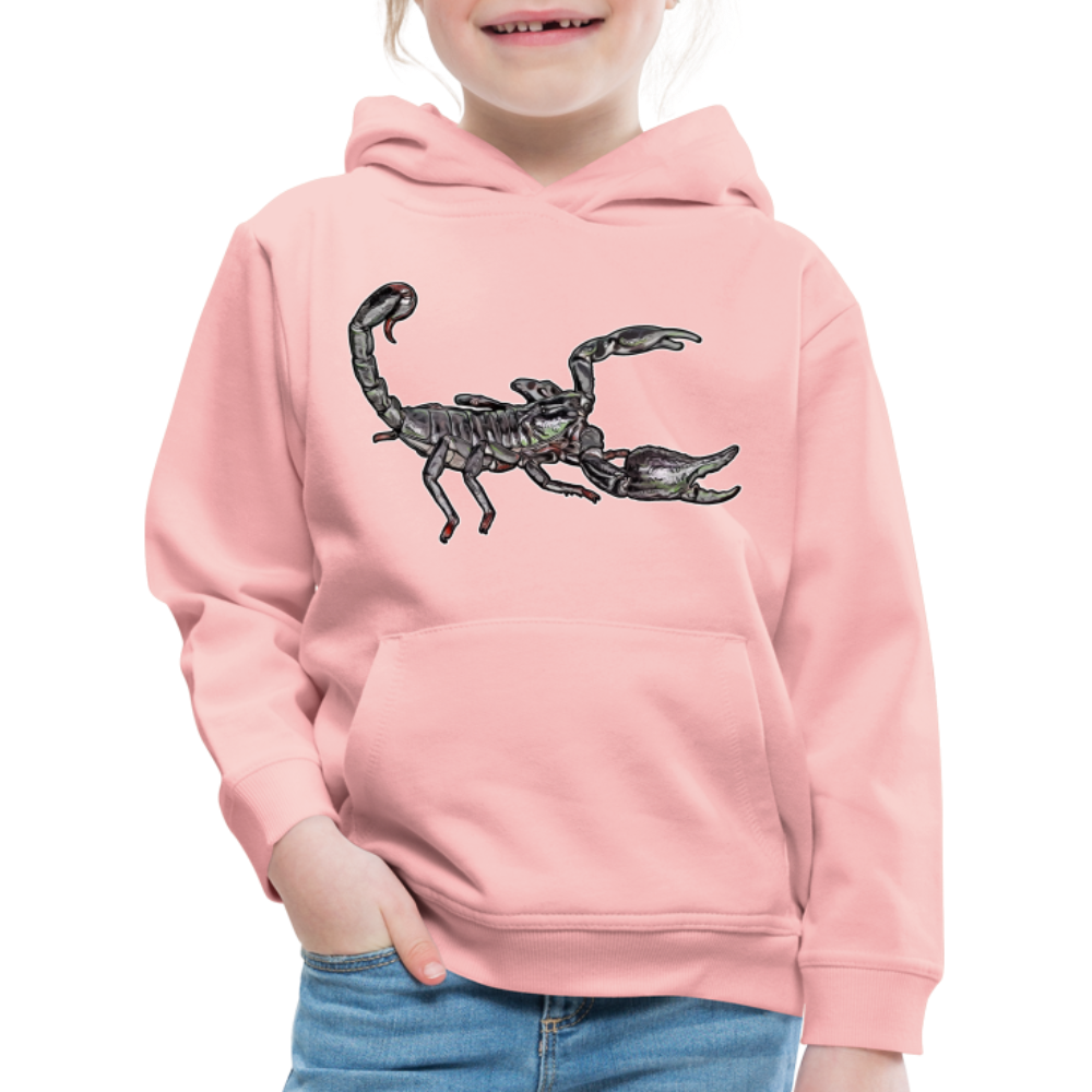 Kinder Hoodie Heterometrus silenus - Kristallrosa