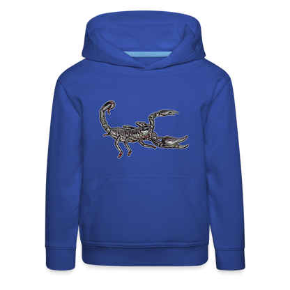 Kinder Hoodie Heterometrus silenus - Royalblau