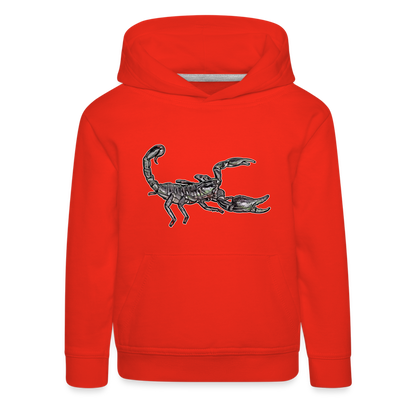 Kinder Hoodie Heterometrus silenus - Rot