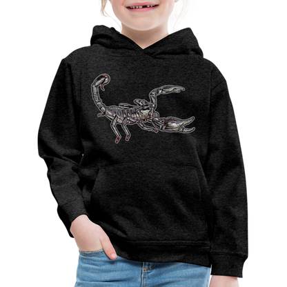 Kinder Hoodie Heterometrus silenus - Anthrazit