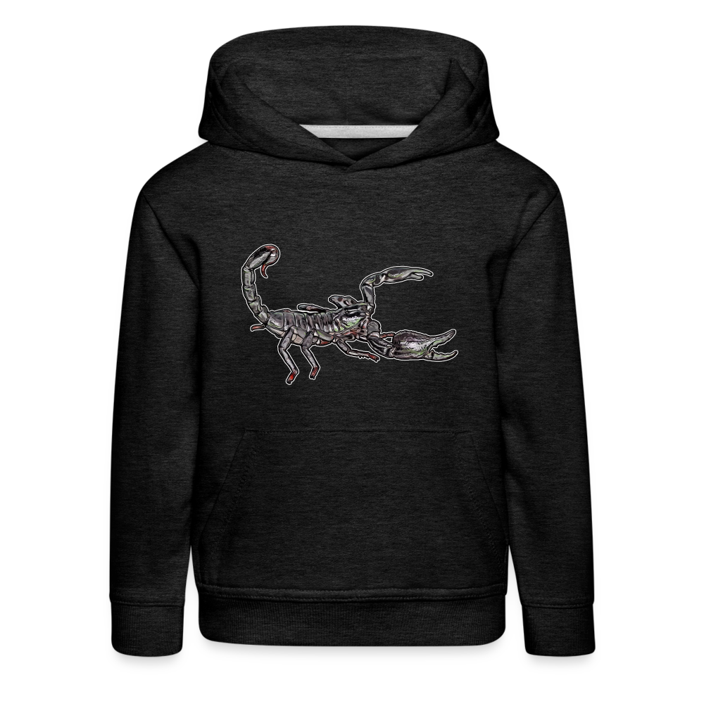 Kinder Hoodie Heterometrus silenus - Anthrazit