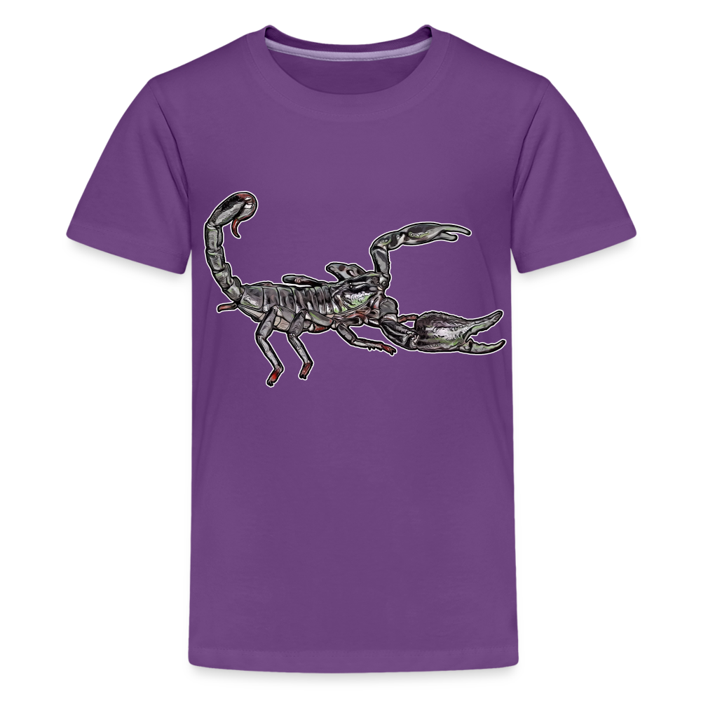 Teenager Basic T-Shirt Heterometrus silenus - Lila