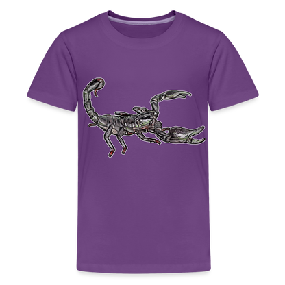 Teenager Basic T-Shirt Heterometrus silenus - Lila