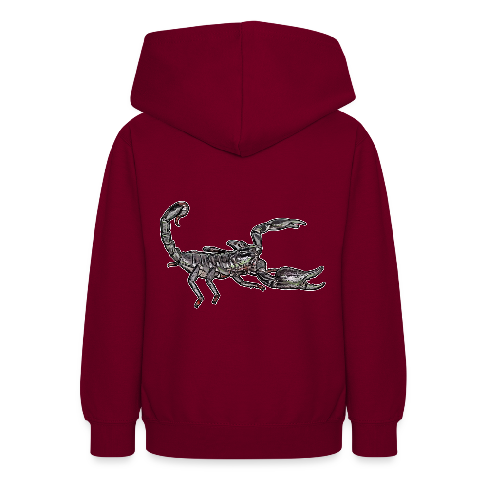 Teenager Hoodie Heterometrus silenus - Bordeaux