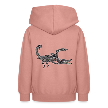 Teenager Hoodie Heterometrus silenus - Altrosa