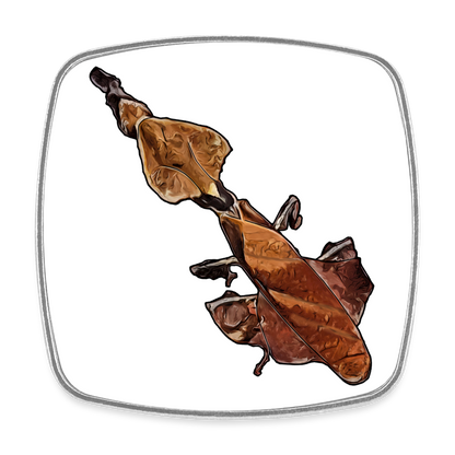 Kühlschrankmagnet eckig Phyllocrania paradoxa female - weiß