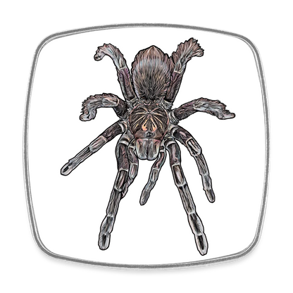 Kühlschrankmagnet eckig Pamphobeteus sp Machala juvenile - weiß