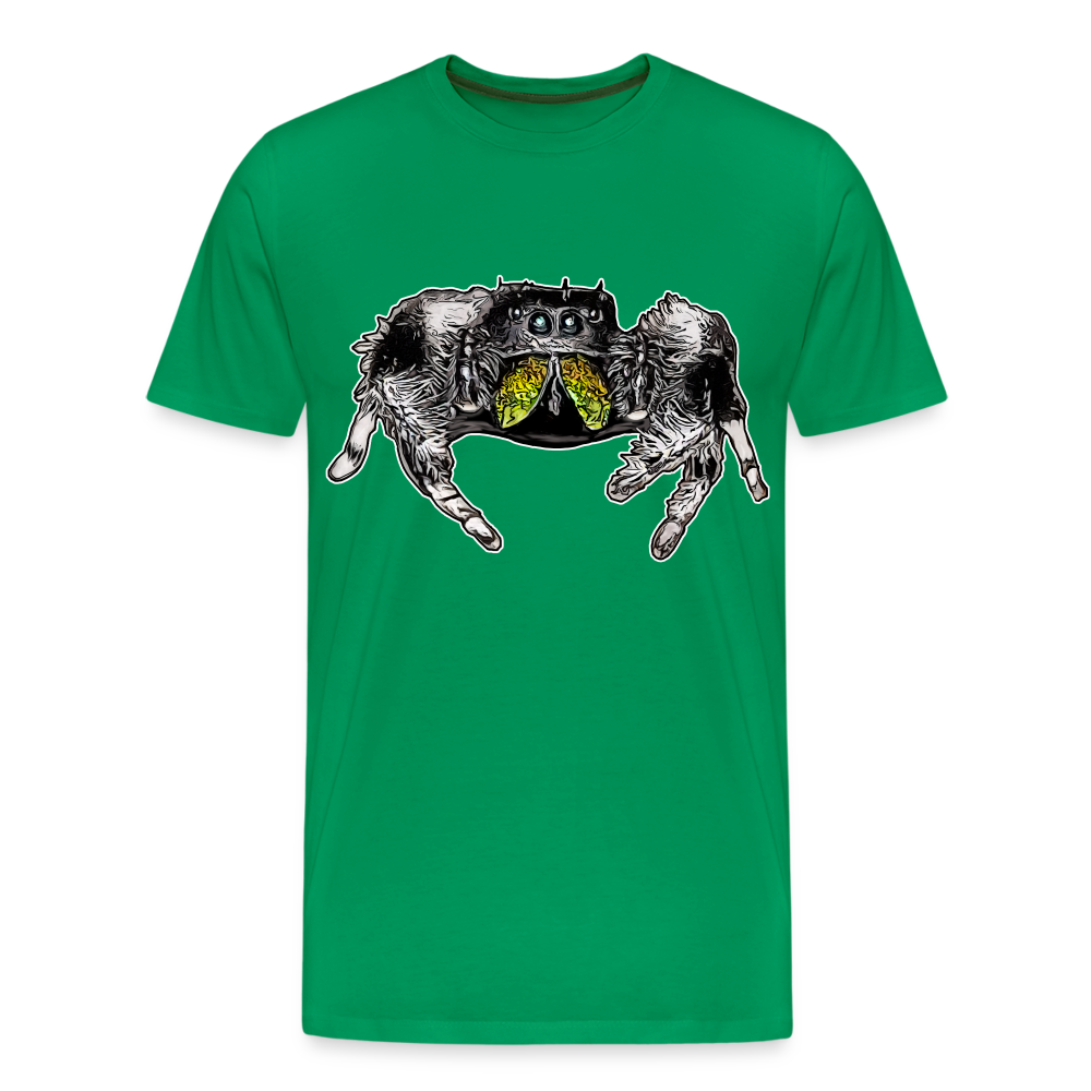 Männer Basic T-Shirt Phidippus regius Rastafari male - Kelly Green