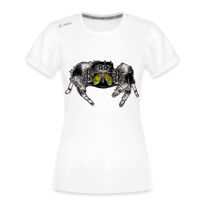 Frauen JAKO Sportswear T-Shirt Phidippus regius Rastafari male - weiß