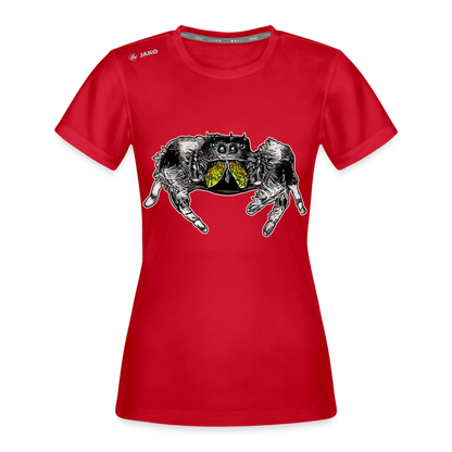 Frauen JAKO Sportswear T-Shirt Phidippus regius Rastafari male - Rot