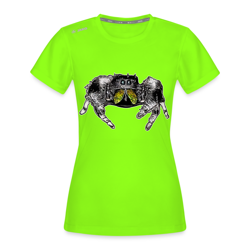 Frauen JAKO Sportswear T-Shirt Phidippus regius Rastafari male - Neongrün